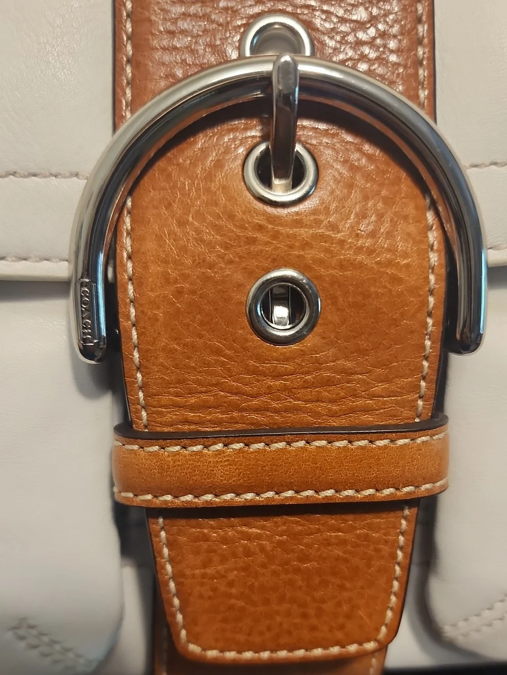 Coach Vintage Soho Leather Pocket Flap Shoulder Bag